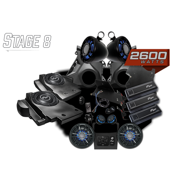 Photo of Can-Am® Maverick R Signature Series Stage 8 Stereo Kit | UTVS-R-S8-S by UTV Stereo - Premium Maverick R Stage Kit for UTVs / Side by Sides