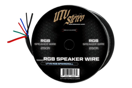 6 Conductor RGB Speaker Wire | UTVS-RGB-SPWIRE-ROLL