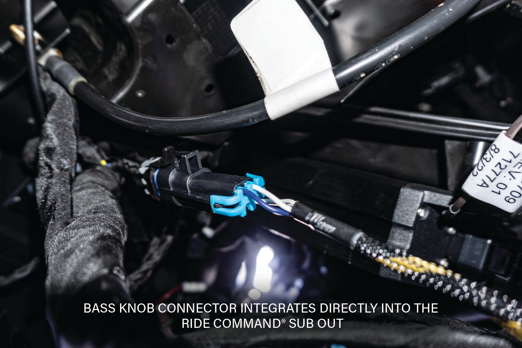 Photo of Rocker Switch Bass Knob | UTVS-RKR-BASS-KNOB by UTV Stereo - Premium Wire Harness for UTVs / Side by Sides