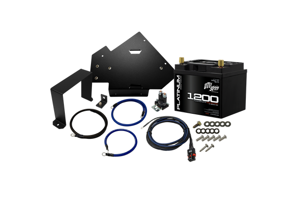 Photo of Polaris Ranger 1500 2nd Battery Kit | UTVS-RNG-2BATT-KIT by UTV Stereo - Premium for UTVs / Side by Sides