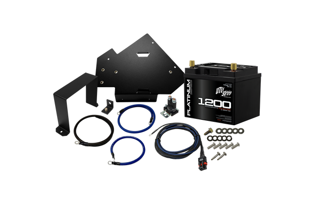Photo of Polaris Ranger 1500 2nd Battery Kit | UTVS-RNG-2BATT-KIT by UTV Stereo - Premium Polaris Ranger 2nd Battery Kit for UTVs / Side by Sides