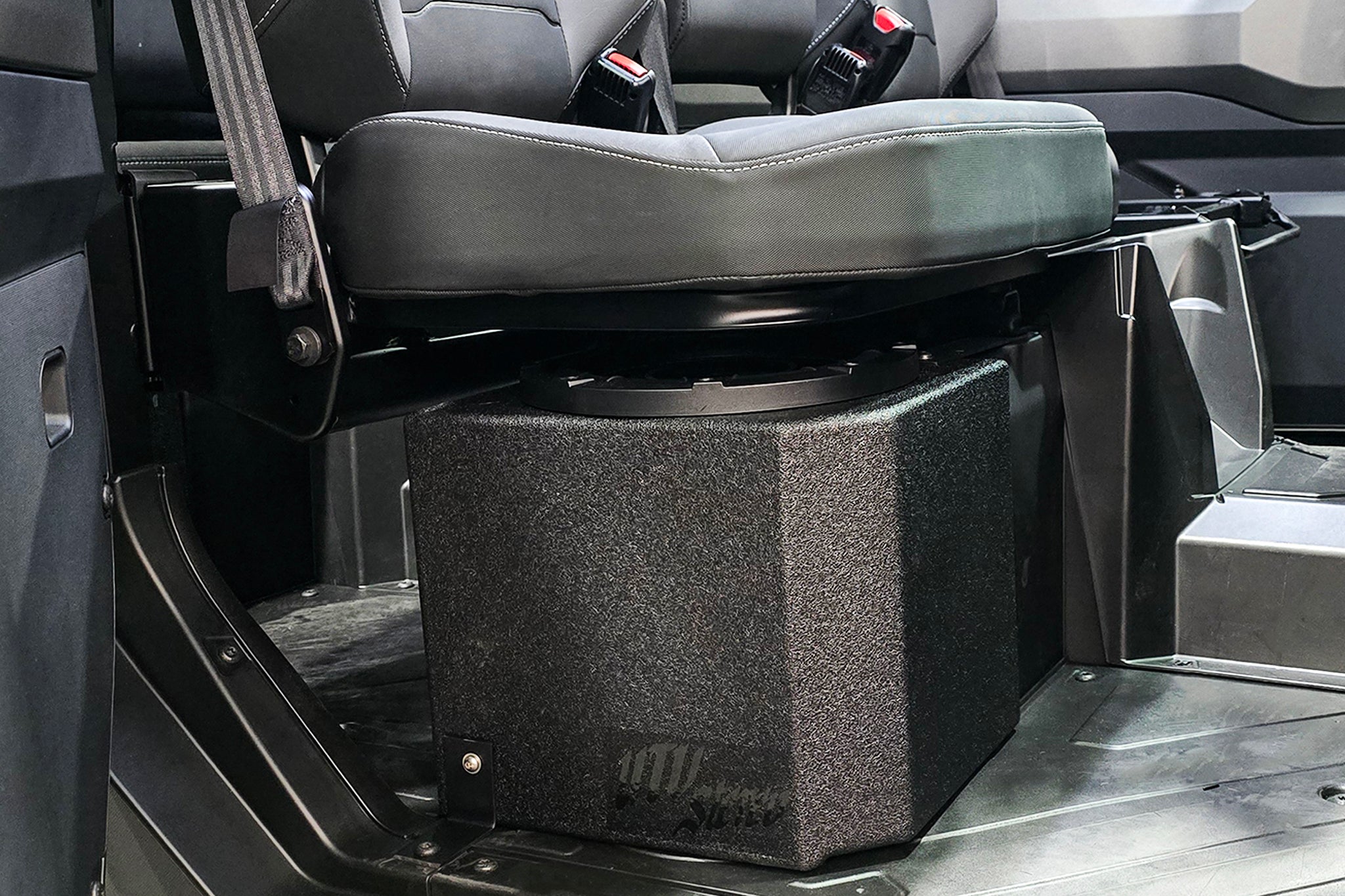 Photo of Polaris® Ranger 1500 10" Passenger Subwoofer Enclosure – Unloaded | UTVS-RNG-ENC-PASS by UTV Stereo - Premium Polaris Ranger Subwoofer Enclosures for UTVs / Side by Sides