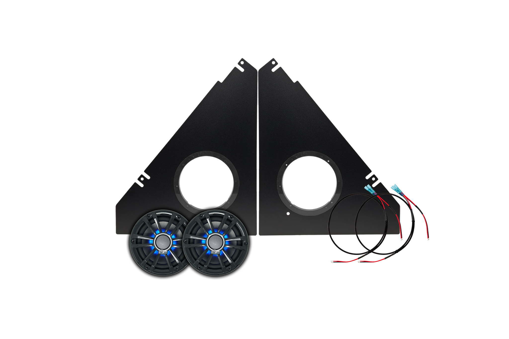 Photo of Polaris® Ranger 1500 Front Overhead Speaker Upgrade Kit | UTVS-RNG-FS-UP by UTV Stereo - Premium Ranger Overhead Speaker Kit for UTVs / Side by Sides