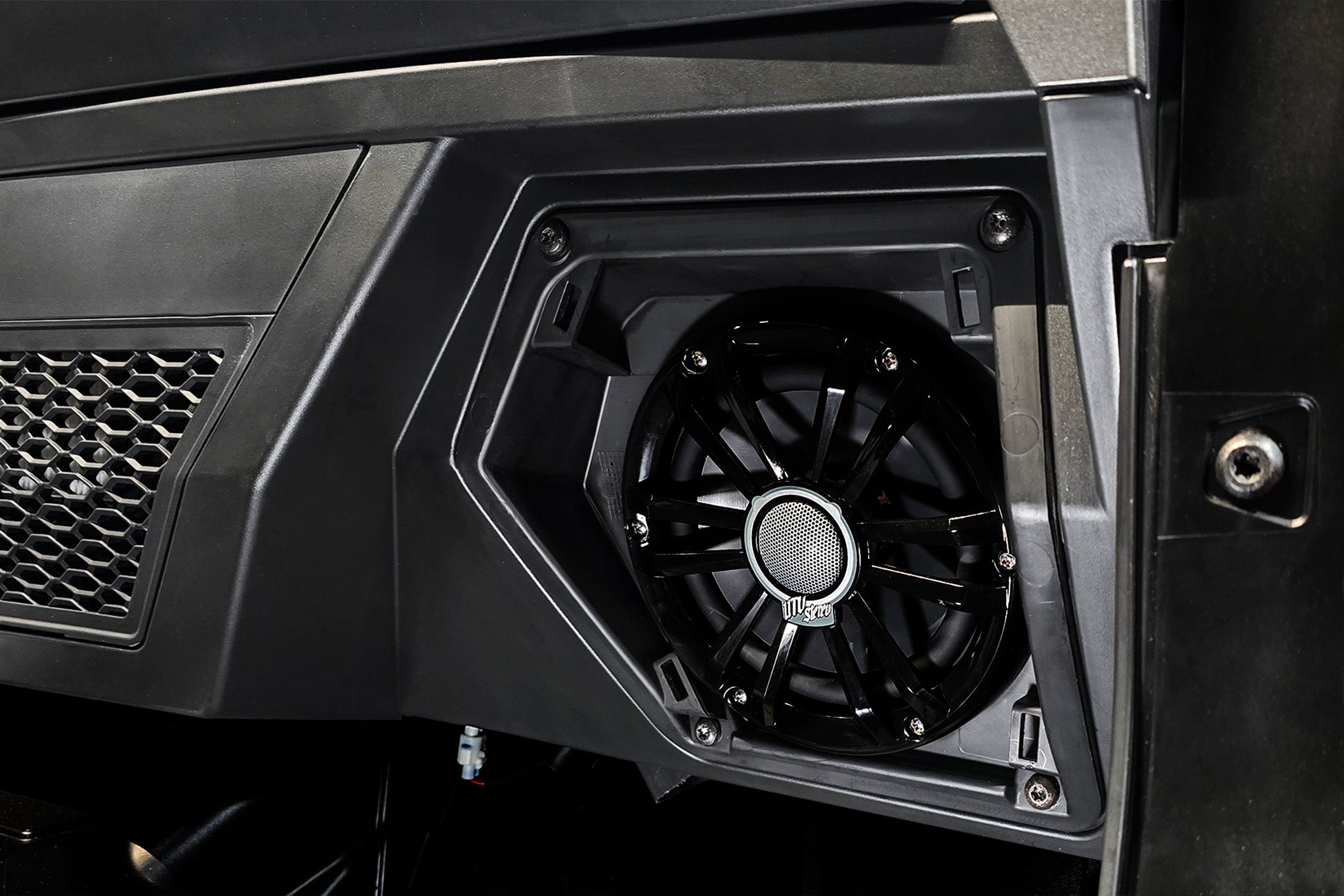 Photo of Polaris® Ranger 1500 Front Speaker Adapter Kit | UTVS-RNG-FSA by UTV Stereo - Premium Ranger Overhead Speaker Adapter for UTVs / Side by Sides