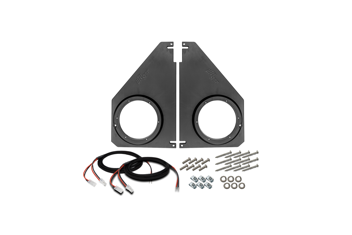 Polaris® Ranger 1500 Front Overhead Speaker Adapters (Pair) V2 | UTVS-RNG-OSA-FRONT