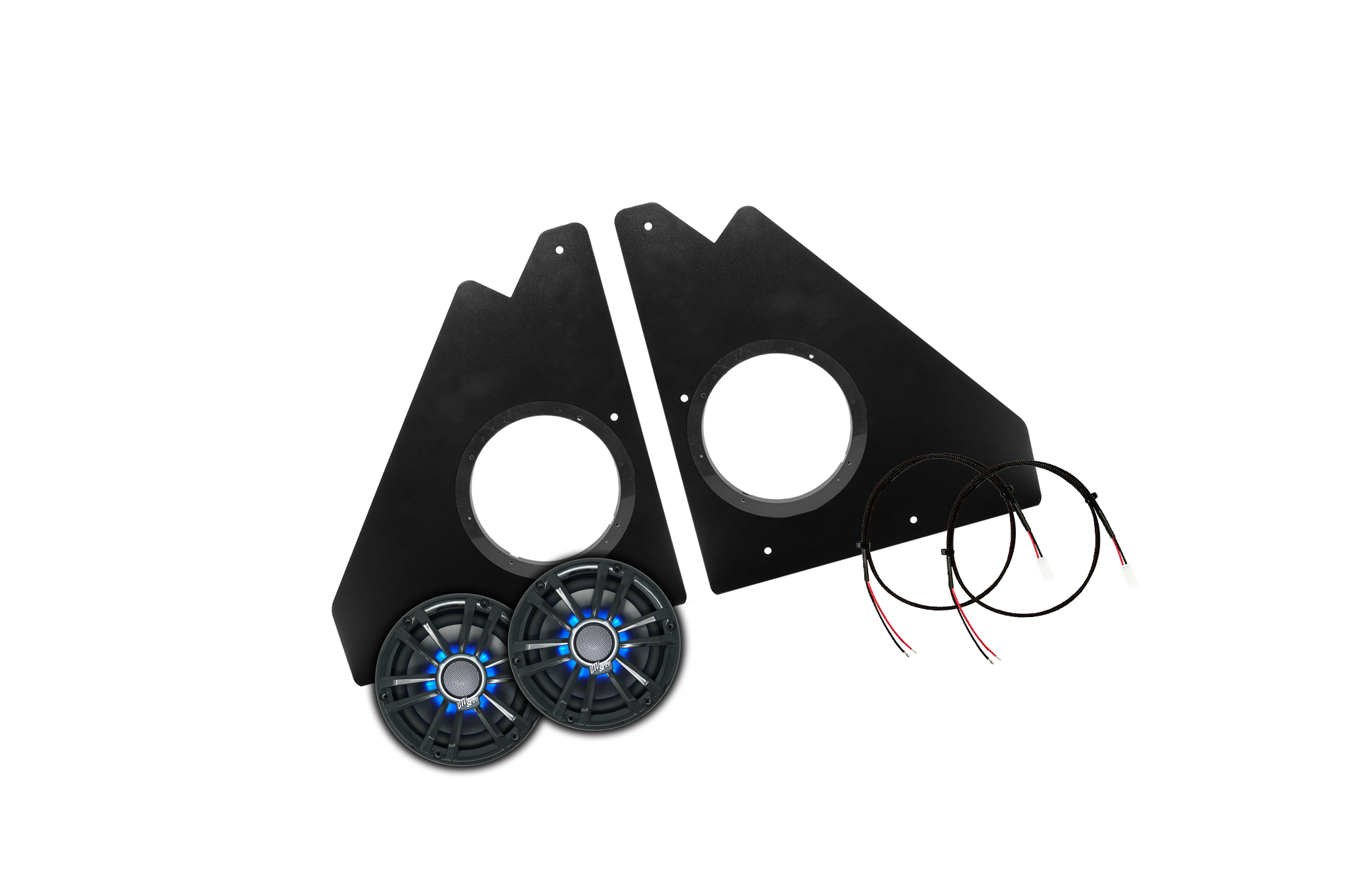 Photo of Polaris® Ranger 1500 Rear Overhead Speaker Kit | UTVS-RNG-OSA-REAR-KIT by UTV Stereo - Premium Ranger Overhead Speaker Kit for UTVs / Side by Sides