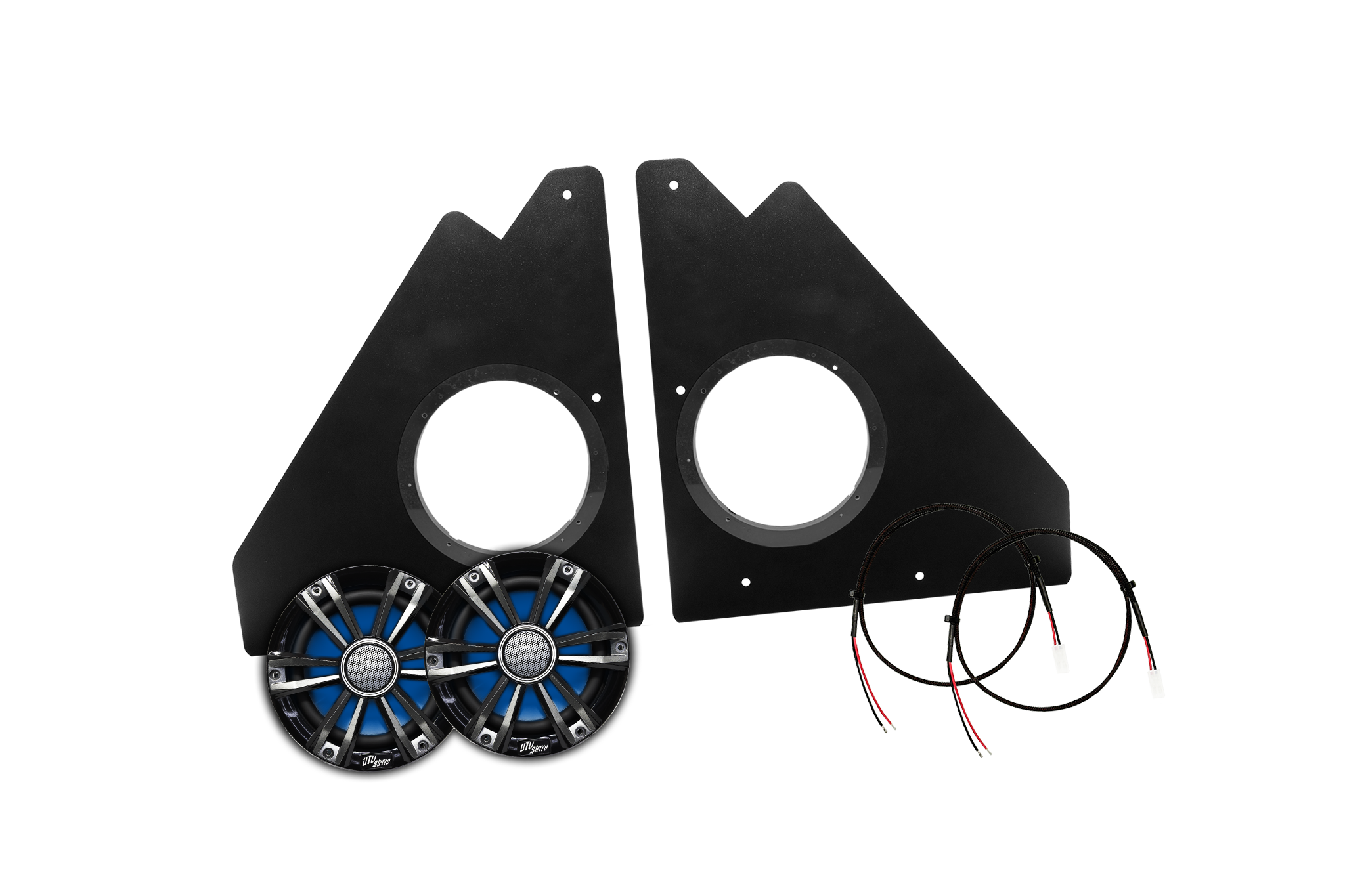 Photo of Polaris® Ranger 1500 Rear Overhead Speaker Kit | UTVS-RNG-OSA-REAR-KIT by UTV Stereo - Premium for UTVs / Side by Sides