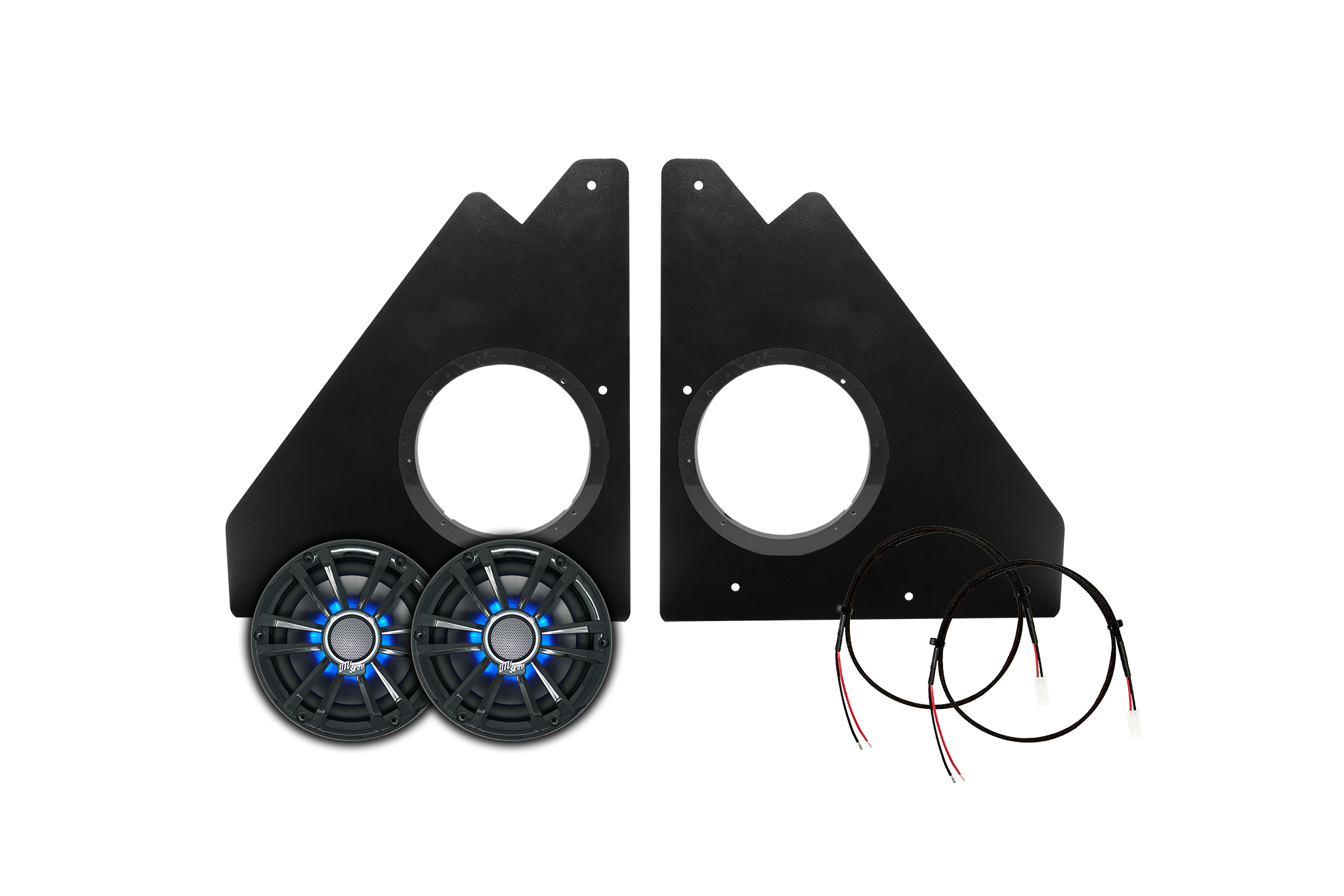 Photo of Polaris® Ranger 1500 Rear Overhead Speaker Kit | UTVS-RNG-OSA-REAR-KIT by UTV Stereo - Premium Ranger Overhead Speaker Kit for UTVs / Side by Sides