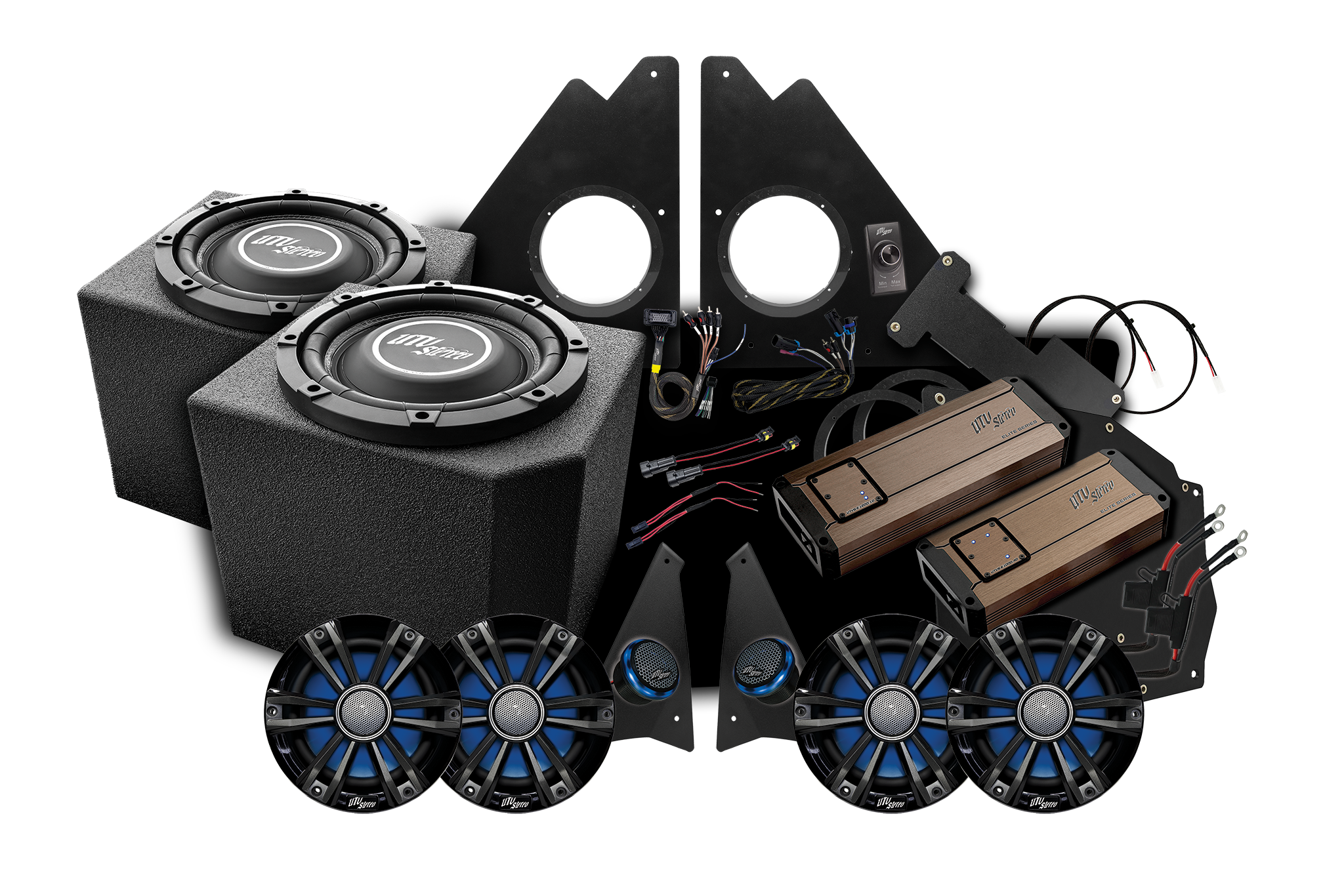 Photo of Polaris Ranger 1500 Ride Command® Stage 7 Stereo Kit | UTVS-RNG-S7-RC by UTV Stereo - Premium for UTVs / Side by Sides