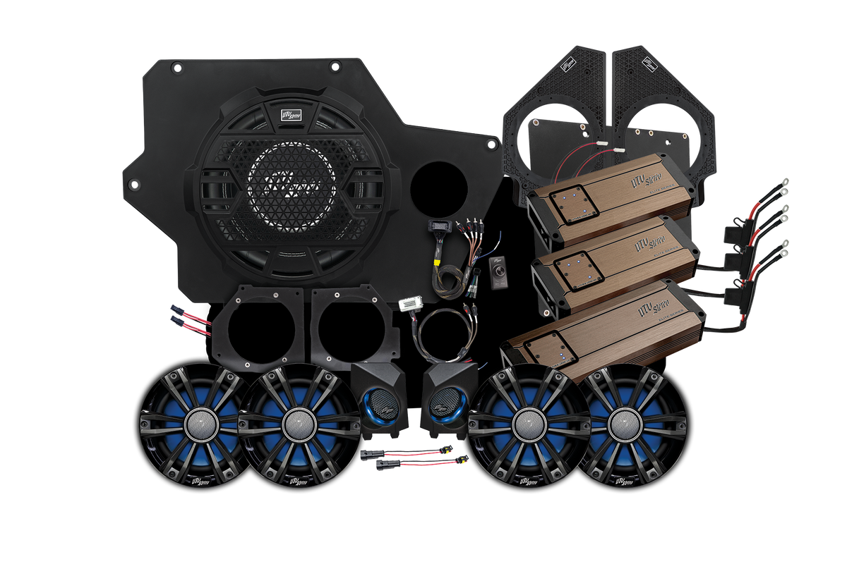 UTV Stereo Stage 8 speaker amplifier and subwoofer system