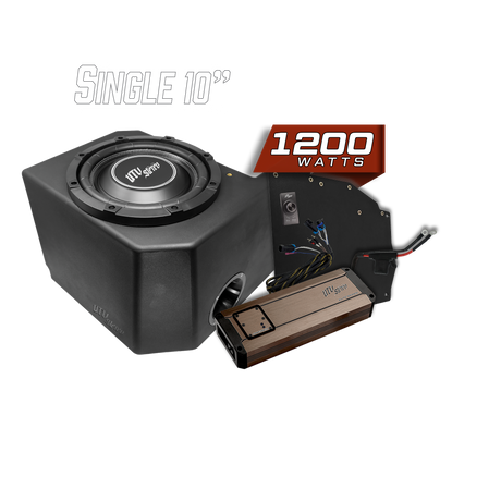 Polaris® Ranger 1200W Single 10" Subwoofer Kit | UTVS-RNG-SUB-1200-1