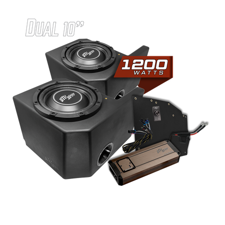 Polaris® Ranger 1200W Dual 10" Subwoofer Kit | UTVS-RNG-SUB-1200-2