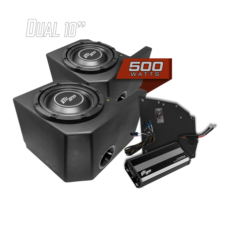Polaris® Ranger 500W Dual 10" Subwoofer Kit | UTVS-RNG-SUB-500-2