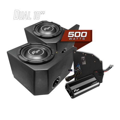 Polaris® Ranger 500W Dual 10" Subwoofer Kit | UTVS-RNG-SUB-500-2