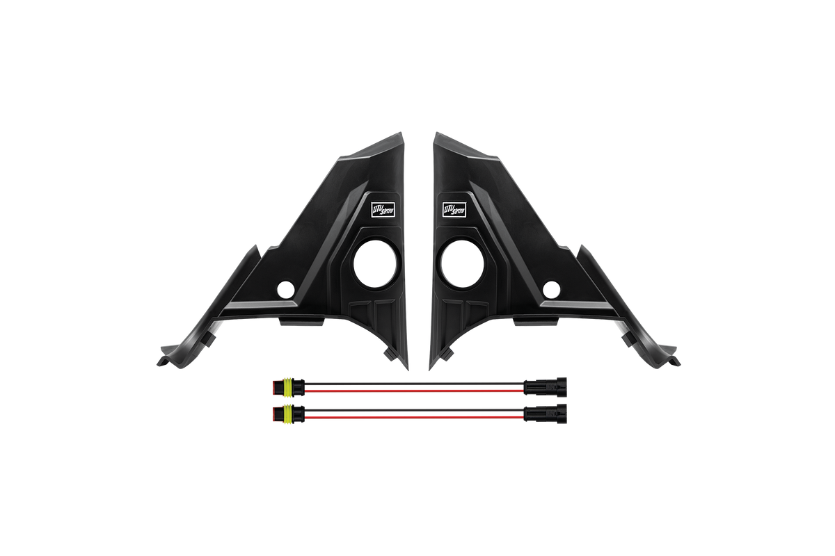 Polaris® Ranger 1500 A-Pillar Tweeter Adapter (Pair) V2 | UTVS-RNG-TSA