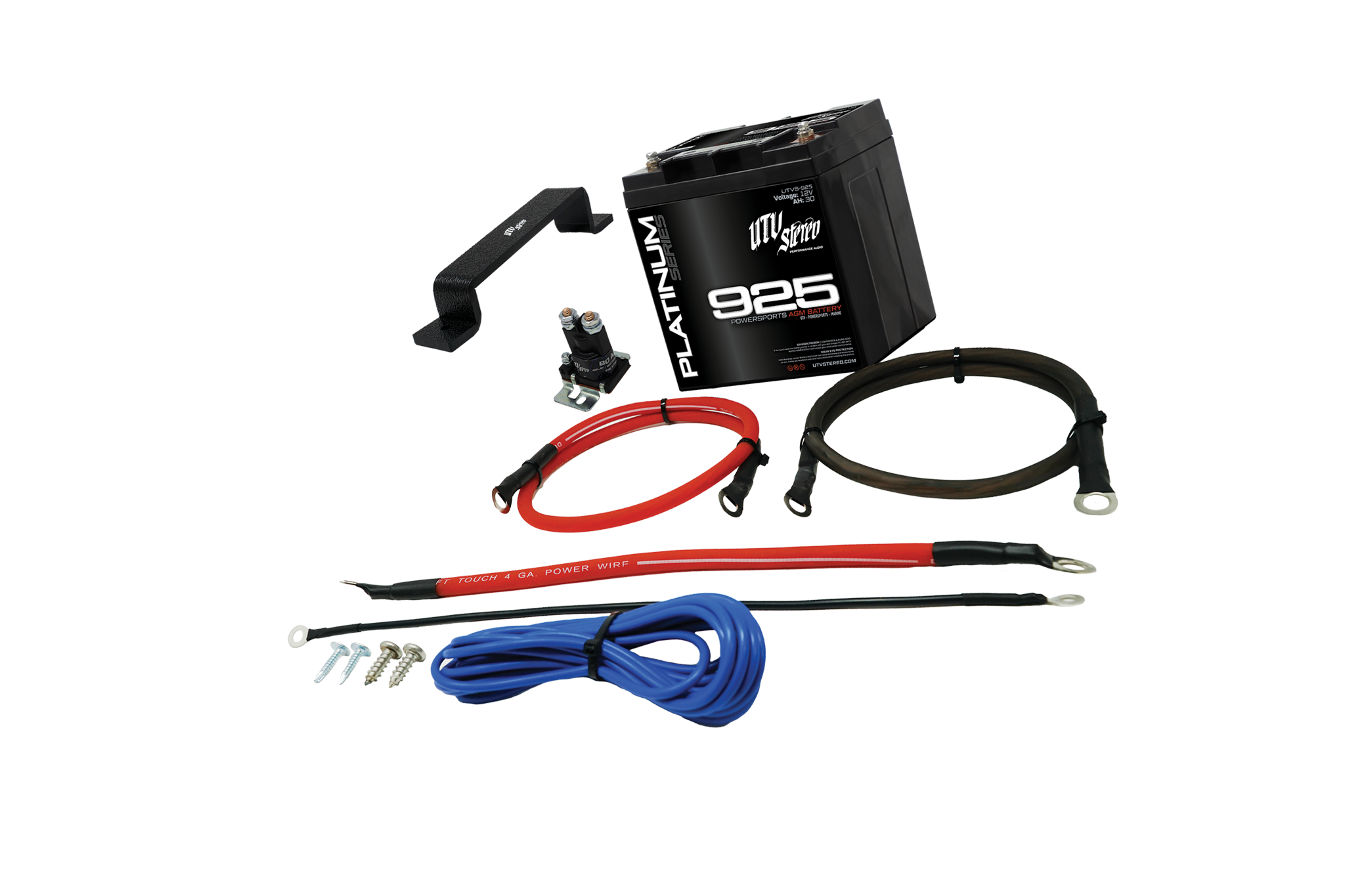 Photo of Polaris RZR 2nd Battery Kit | UTVS-RZR-2BATT-KIT by UTV Stereo - Premium Polaris RZR Battery Kit for UTVs / Side by Sides