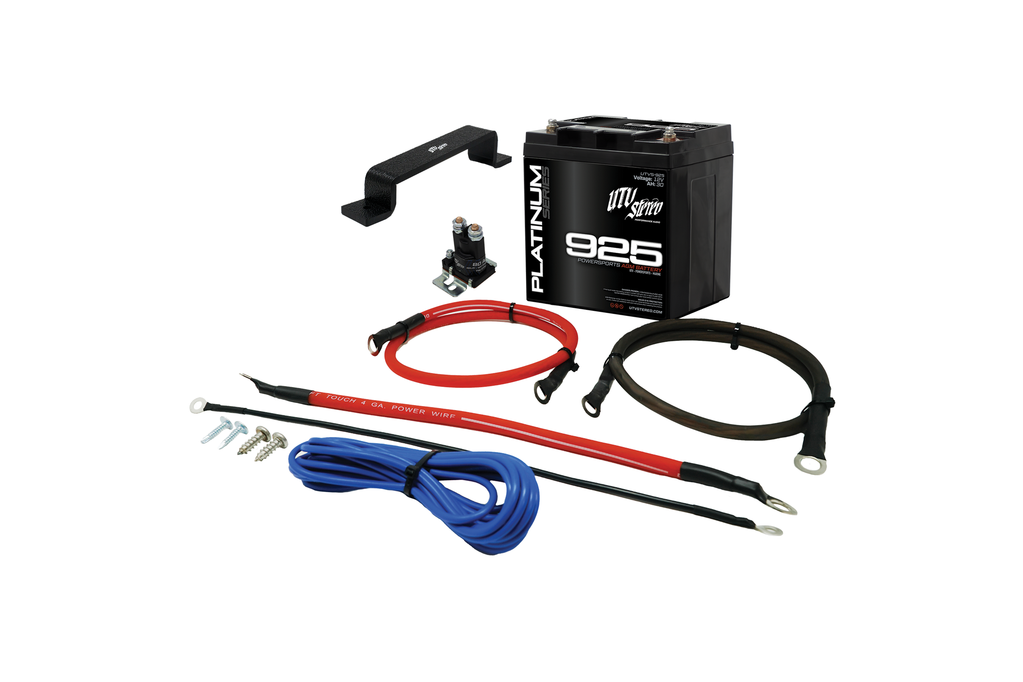 Photo of Polaris RZR 2nd Battery Kit | UTVS-RZR-2BATT-KIT by UTV Stereo - Premium Polaris RZR Battery Kit for UTVs / Side by Sides