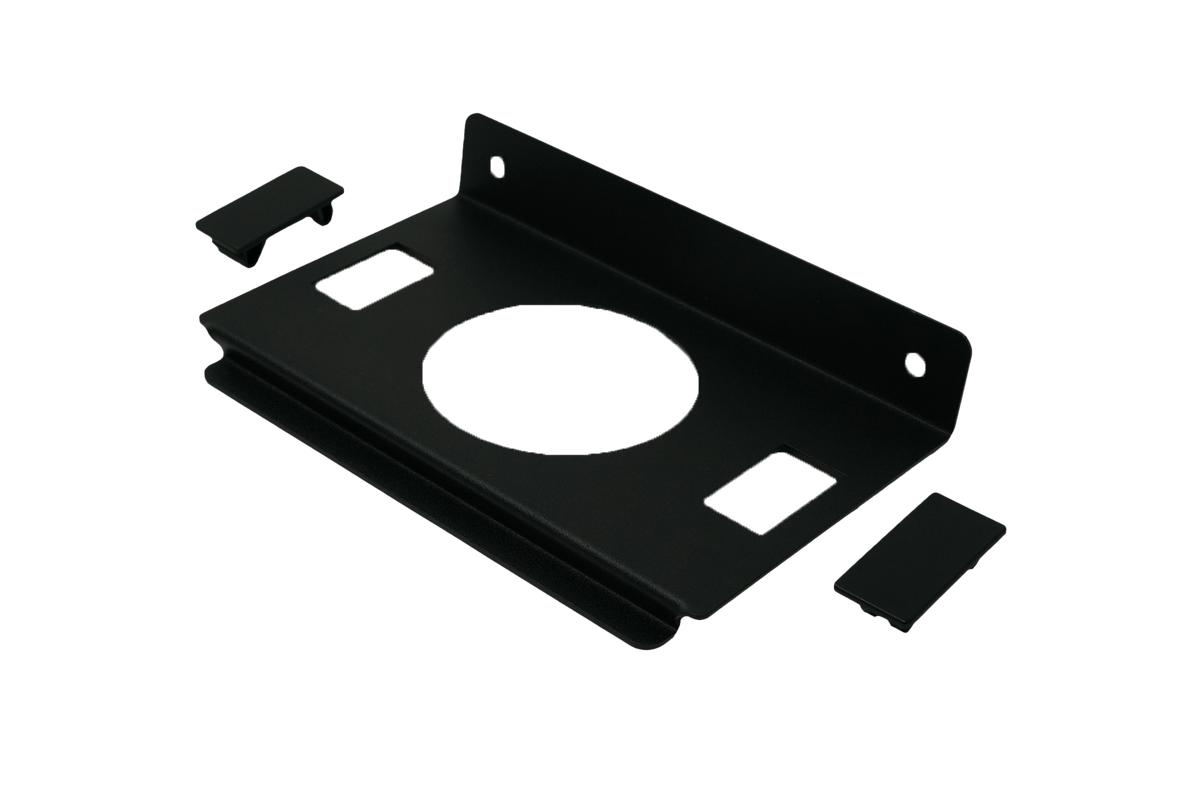UTV Stereo Polaris RZR Pocket Display Mount with Rocker Cutouts