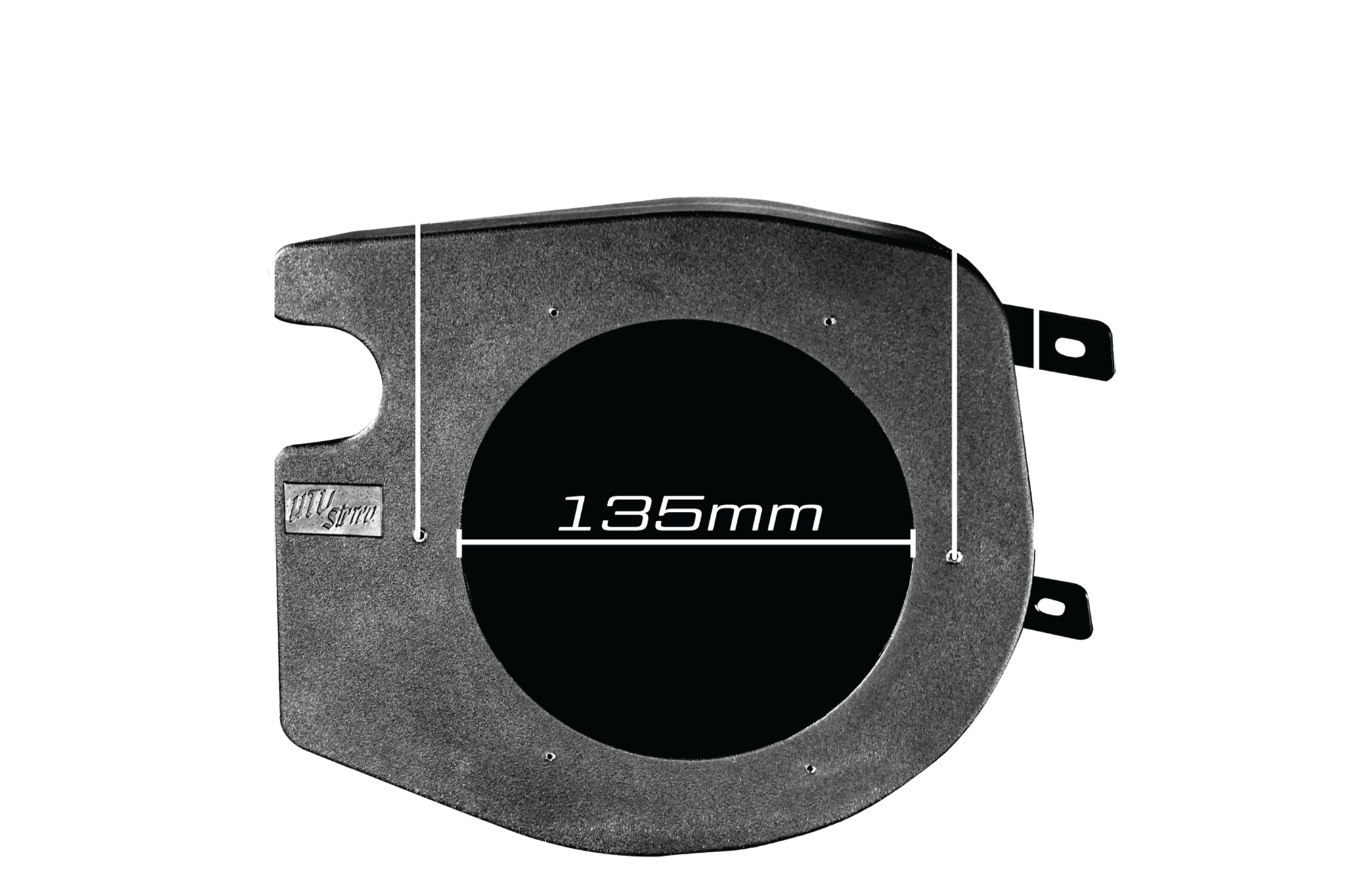 Photo of RZR® 6.5" Kick Panel Speaker Enclosures | UTVS-RZR-KP65 by UTV Stereo - Premium Polaris RZR Speaker Enclosure for UTVs / Side by Sides