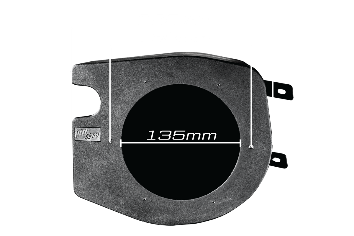 UTV Stereo Polaris RZR 6.5" Kick Panel Speaker Enclosures