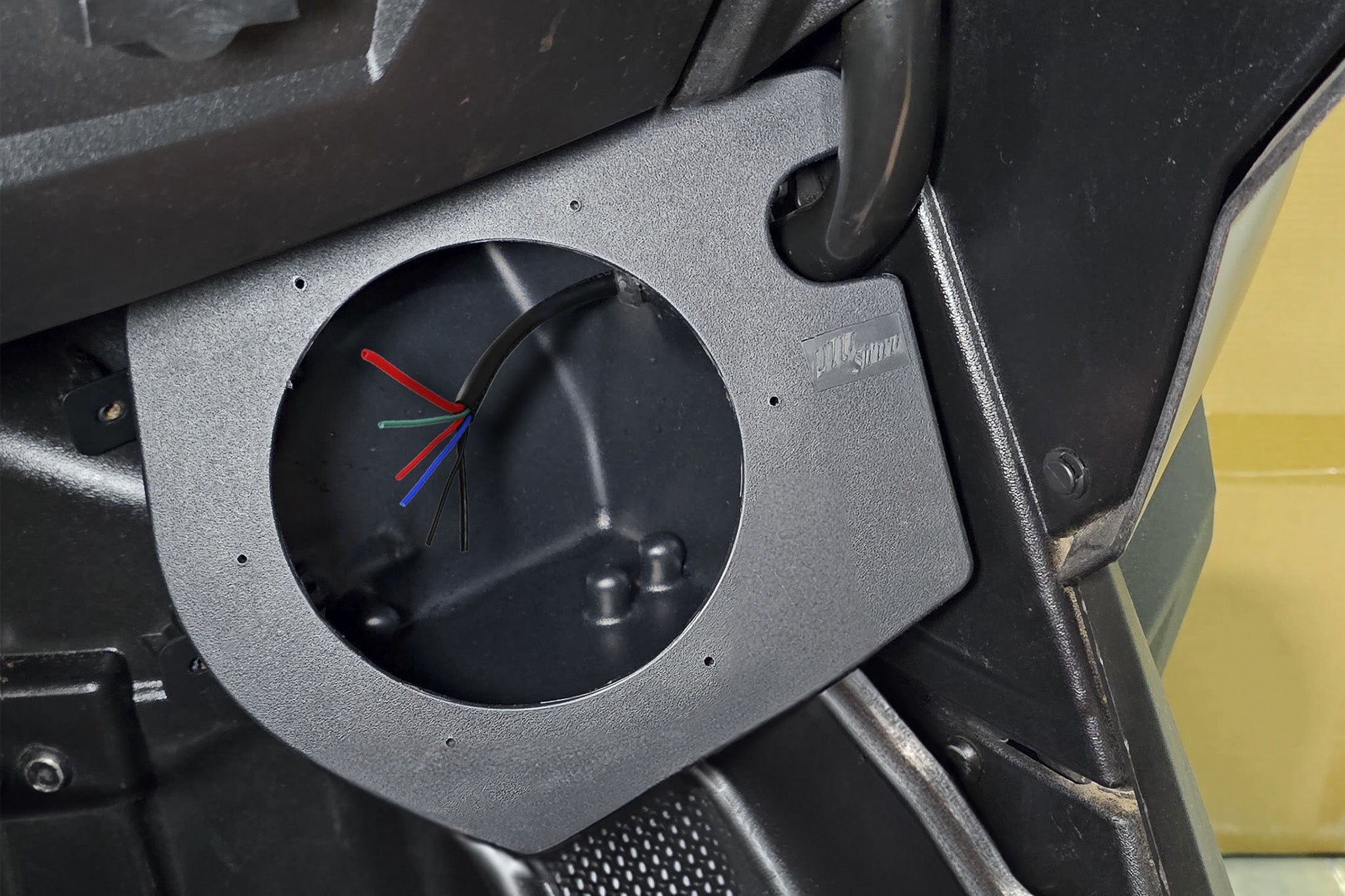 Photo of RZR® 6.5" Kick Panel Speaker Enclosures | UTVS-RZR-KP65 by UTV Stereo - Premium Polaris RZR Speaker Enclosure for UTVs / Side by Sides