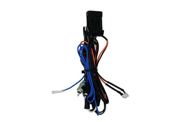 Photo of RZR® Ride Command Amplifier Harness - Turn On & Delay Regulated | UTVS-RZR-RC-RCA-REGULATED by UTV Stereo - Premium RZR Ride Command Harness for UTVs / Side by Sides