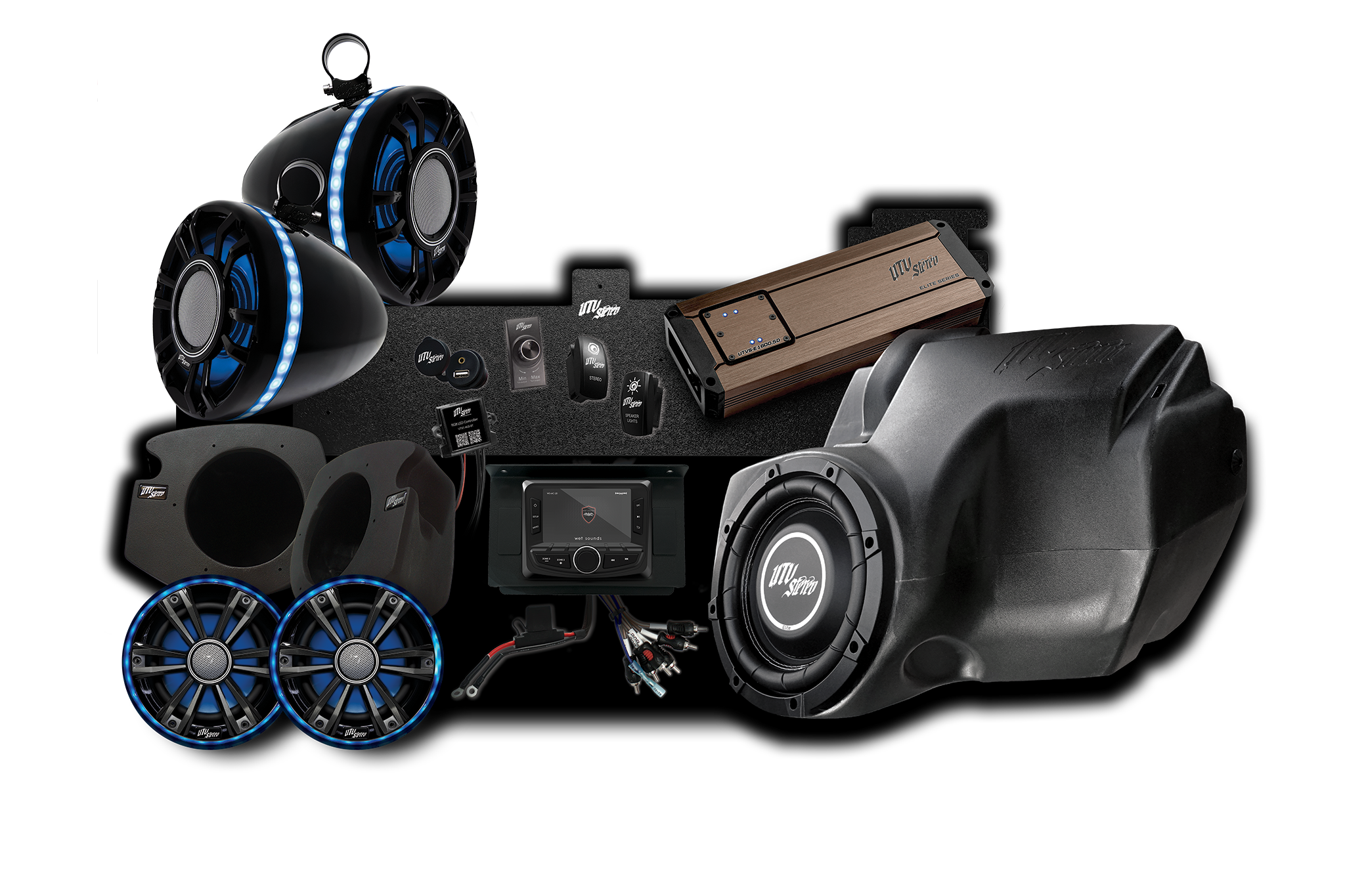Photo of RZR® Elite Series Stage 6 Stereo Kit | UTVS-RZR-S6-E by UTV Stereo - Premium for UTVs / Side by Sides