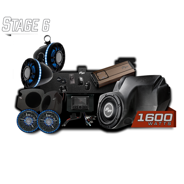 Photo of RZR® Elite Series Stage 6 Stereo Kit | UTVS-RZR-S6-E by UTV Stereo - Premium Polaris RZR Stereo Kit for UTVs / Side by Sides
