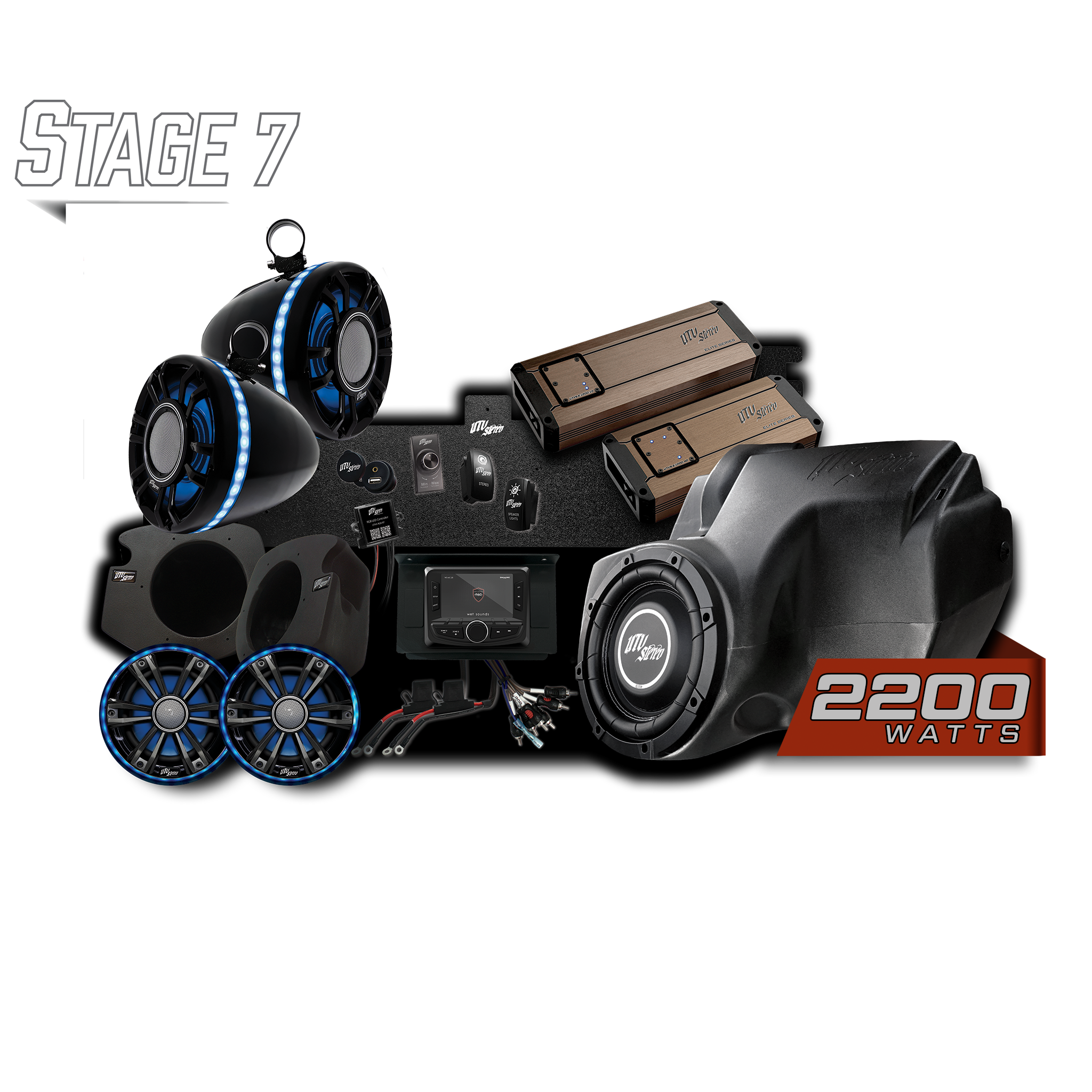 RZR® Elite Series Stage 7 Stereo Kit | UTVS-RZR-S7-E