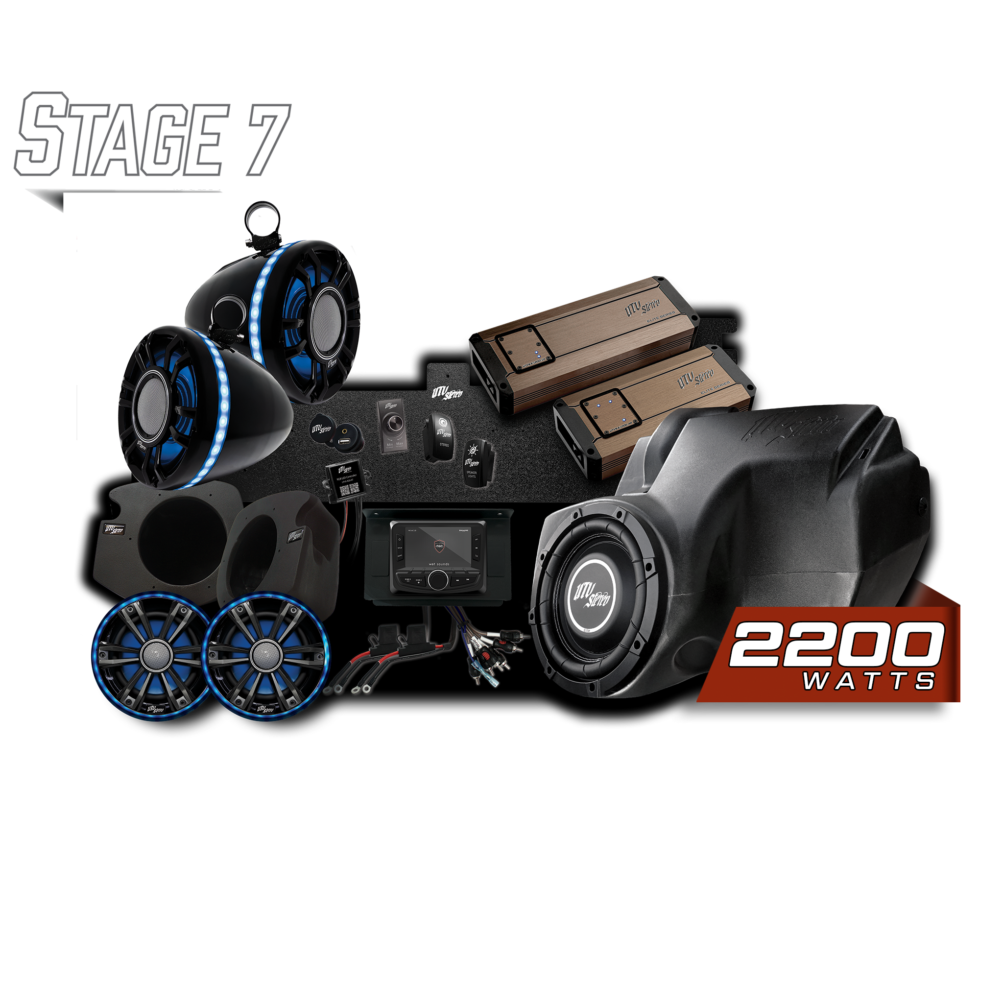 RZR® Elite Series Stage 7 Stereo Kit | UTVS-RZR-S7-E