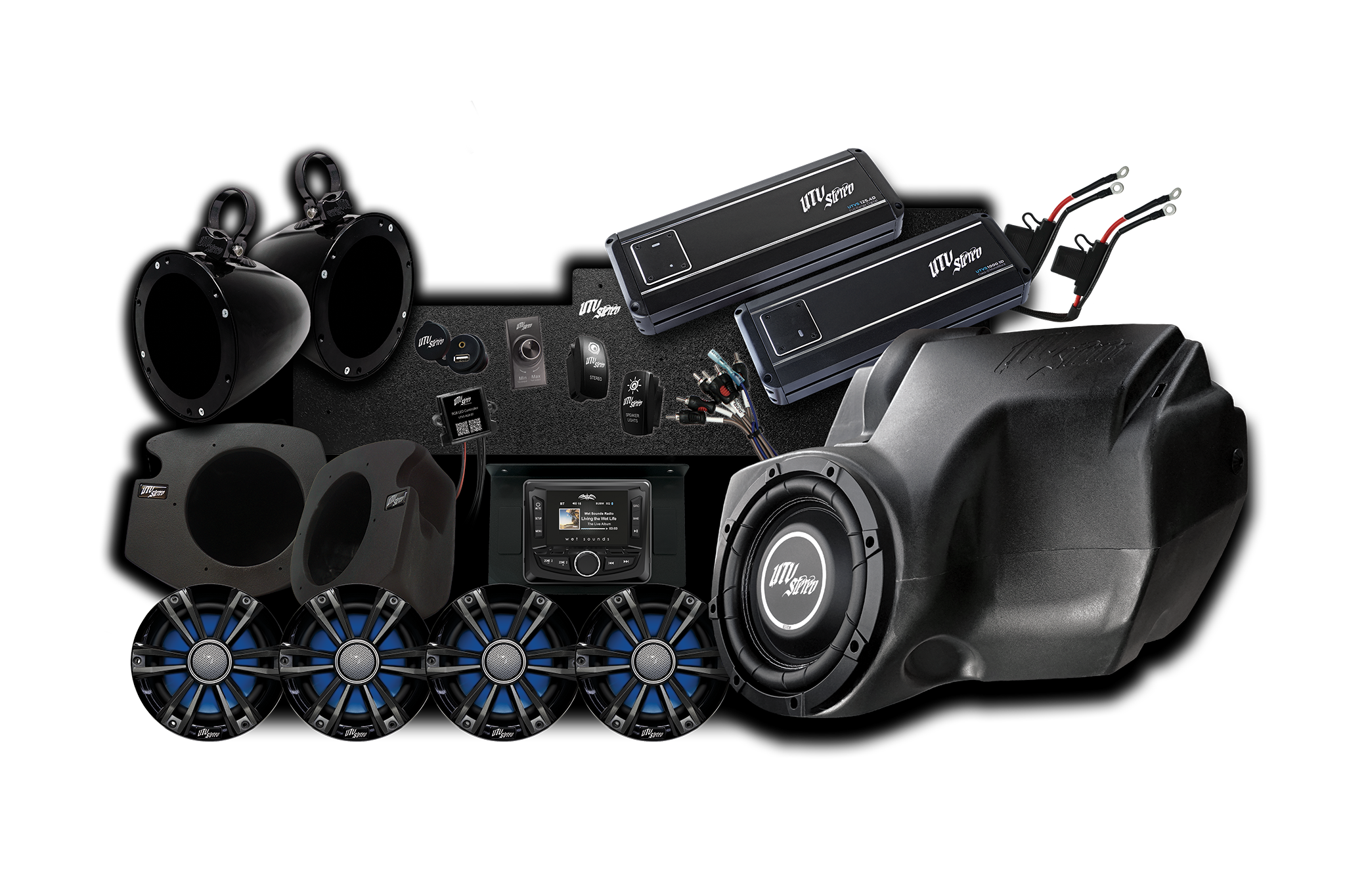 RZR® Signature Series Stage 7 Stereo Kit | UTVS-RZR-S7-S