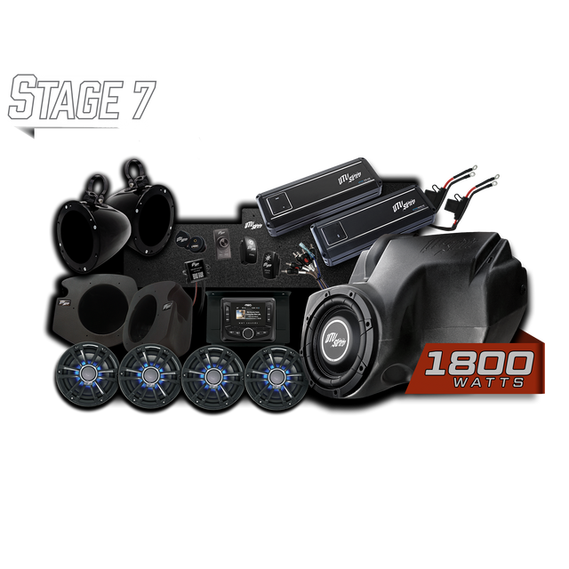 Photo of RZR® Signature Series Stage 7 Stereo Kit | UTVS-RZR-S7-S by UTV Stereo - Premium Polaris RZR Stage Kit for UTVs / Side by Sides