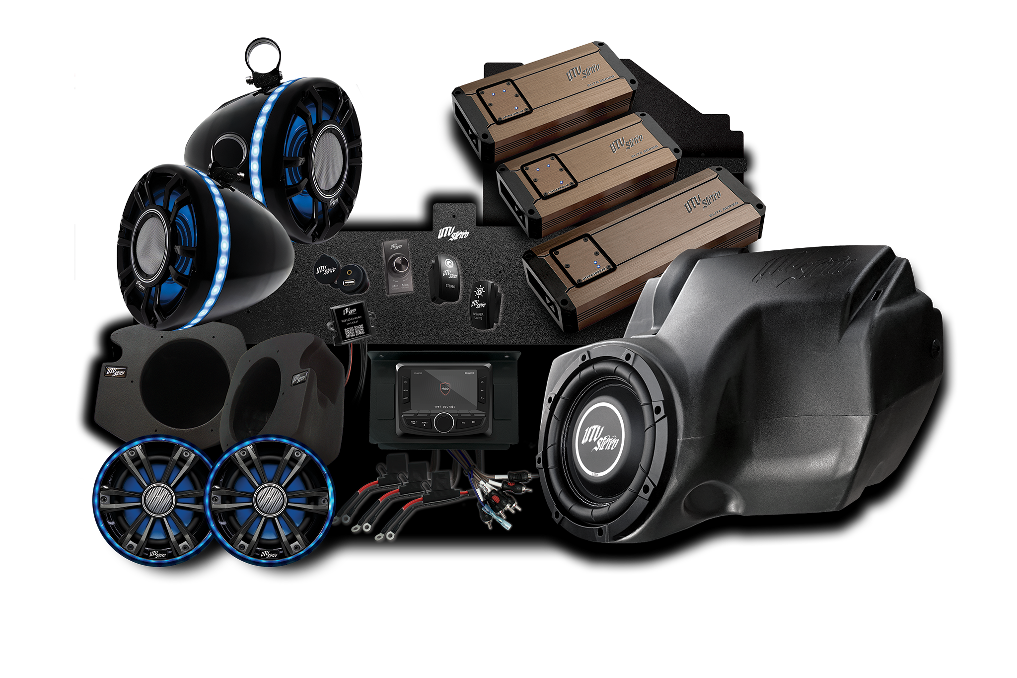RZR® Elite Series Stage 8 Stereo Kit | UTVS-RZR-S8-E