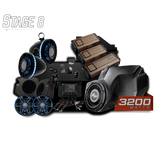 UTV Stereo Polaris RZR Elite Stage 8 stereo kit components