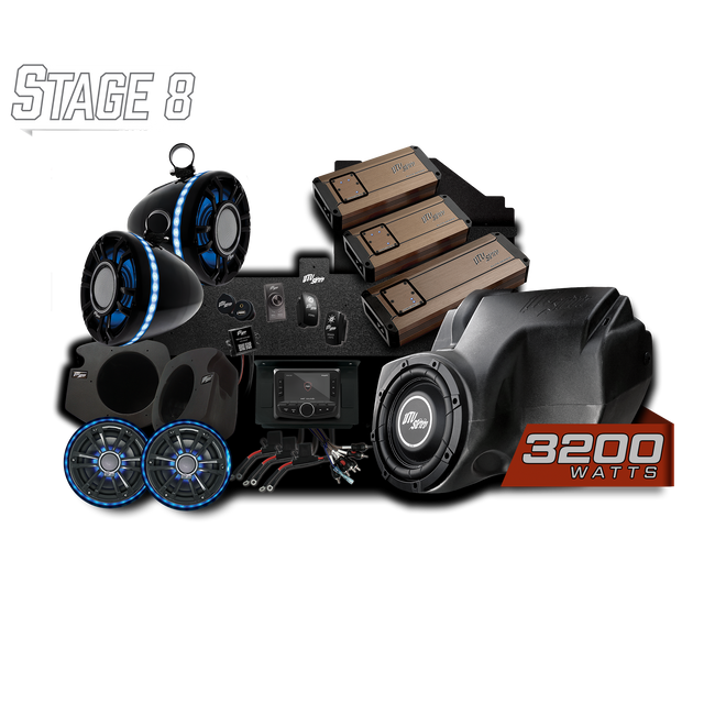 Photo of RZR® Elite Series Stage 8 Stereo Kit | UTVS-RZR-S8-E by UTV Stereo - Premium Polaris RZR Stereo Kit for UTVs / Side by Sides