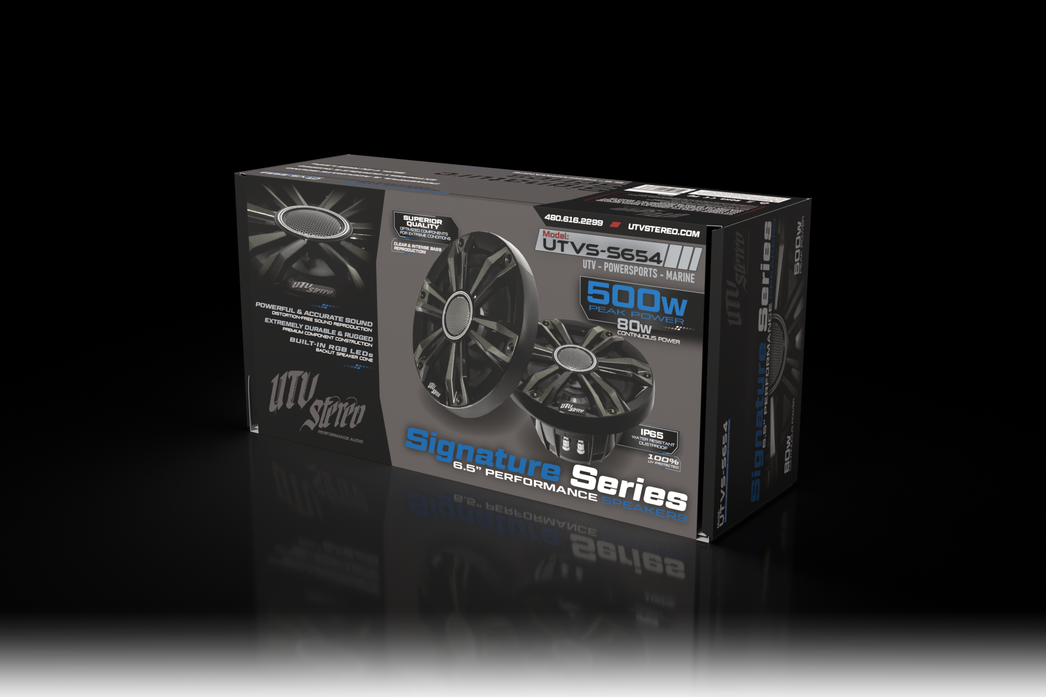 UTV Stereo - Signature Series 6.5" Speakers V2 | UTVS-S654