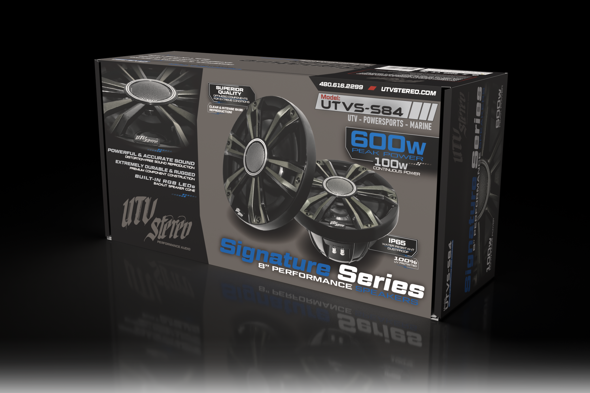 UTV Stereo - Signature Series  8" Speakers  | UTVS-S84