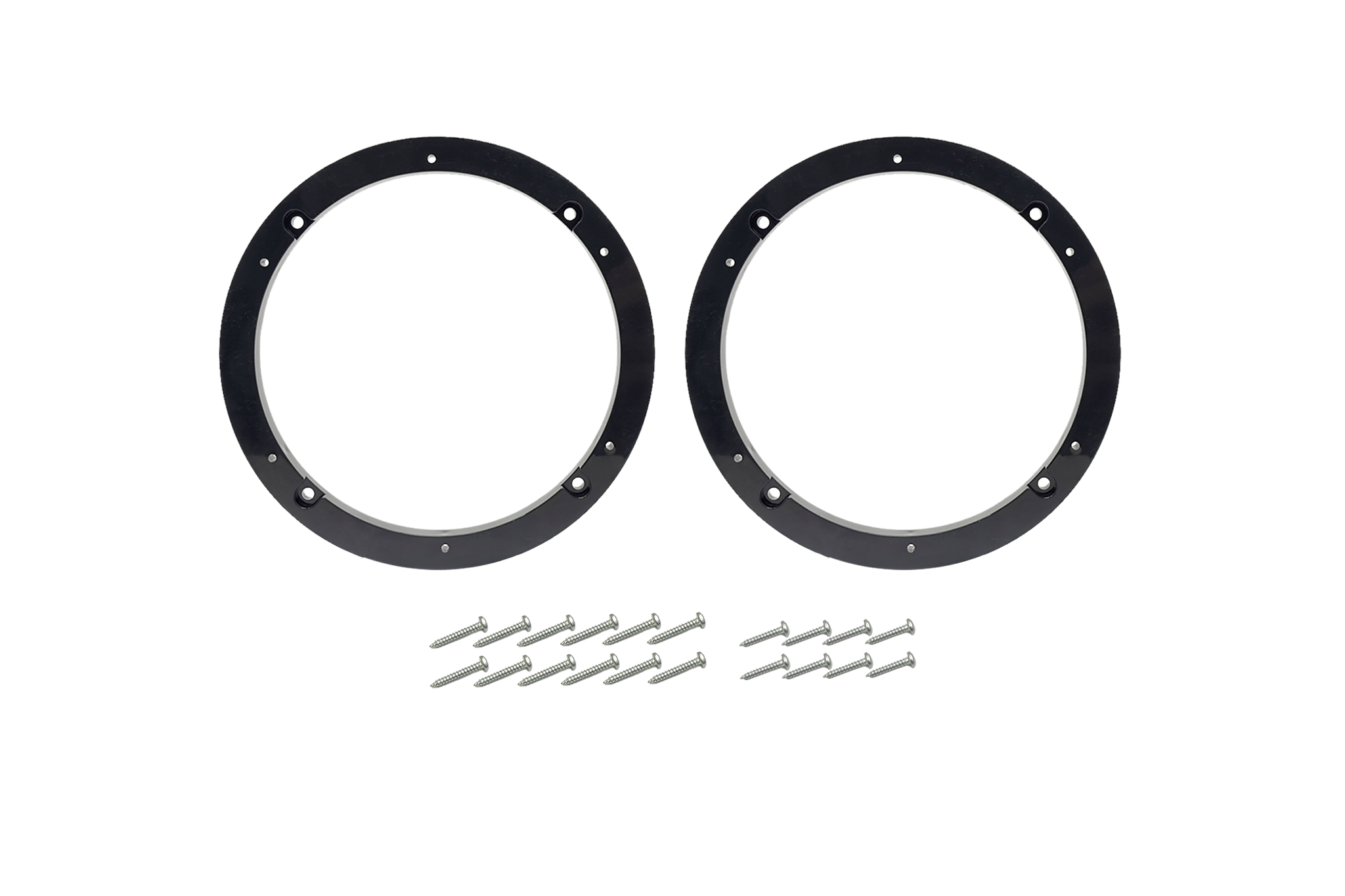 Photo of Universal 6.5" Speaker Spacer Rings (Pair) | UTVS-SPCR-RNG-65 by UTV Stereo - Premium Ranger Overhead Speaker Adapter for UTVs / Side by Sides