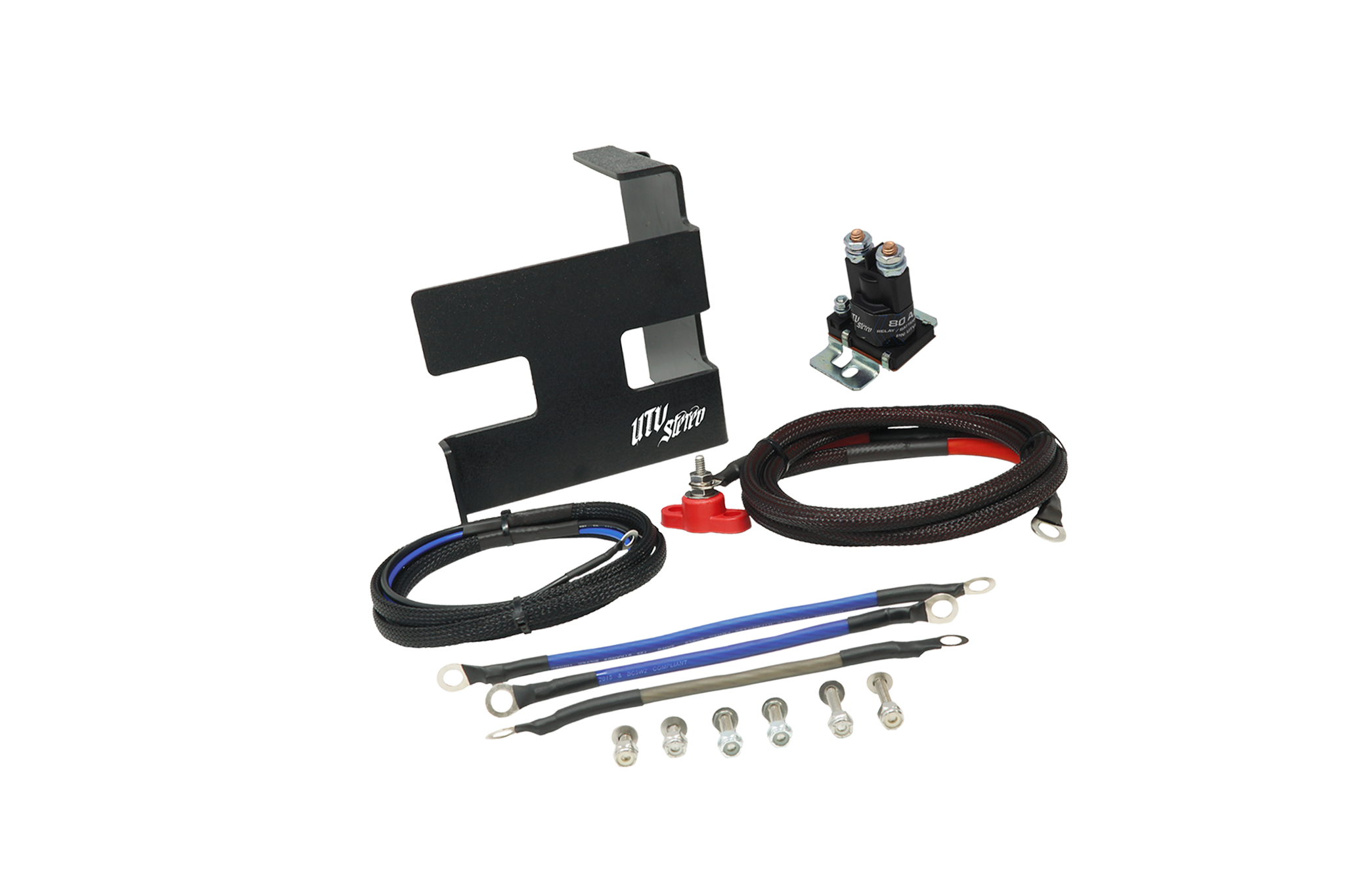 Photo of Can-Am® X3 2nd Battery Kit (Wire Kit & Battery Mount Only) | UTVS-X3-2BATT-NB by UTV Stereo - Premium Can-Am X3 2nd Battery Kit- No Battery for UTVs / Side by Sides