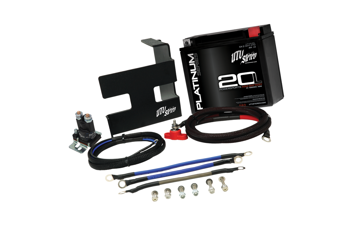 Photo of Can-Am® X3 2nd Battery Kit | UTVS-X3-2BATT-KIT by UTV Stereo - Premium for UTVs / Side by Sides