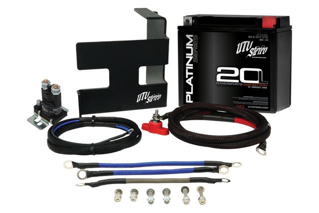 Photo of Can-Am® X3 2nd Battery Kit | UTVS-X3-2BATT-KIT by UTV Stereo - Premium Can-Am X3 2nd Battery Kit for UTVs / Side by Sides