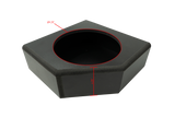 '17+ Can-Am® X3 Rear Low-Profile Driver Side 10” Subwoofer Enclosure – Unloaded | UTVS-X3-ENC-LP-RDRIVER