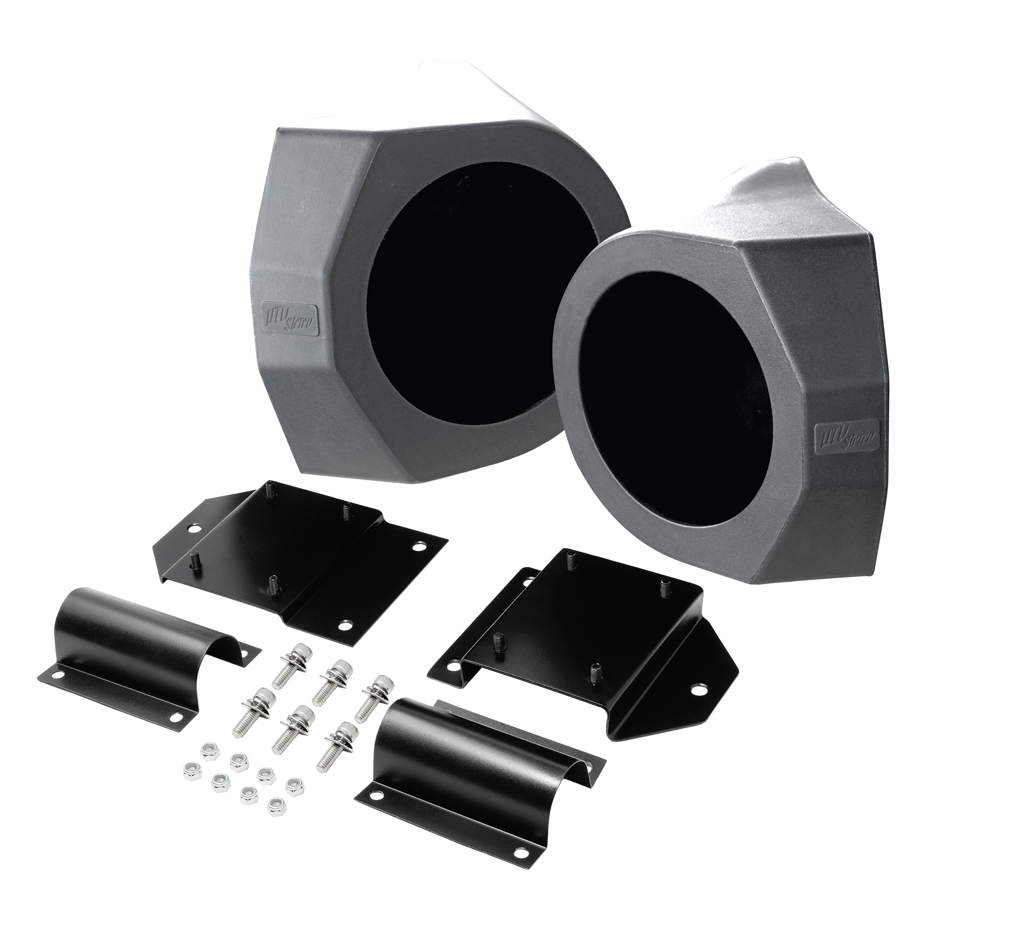 Photo of Can-Am® X3 6.5" Kick Panel Speaker Enclosures | UTVS-X3-KP65 by UTV Stereo - Premium Can-Am X3 Kick Panel Speaker Mounts for UTVs / Side by Sides