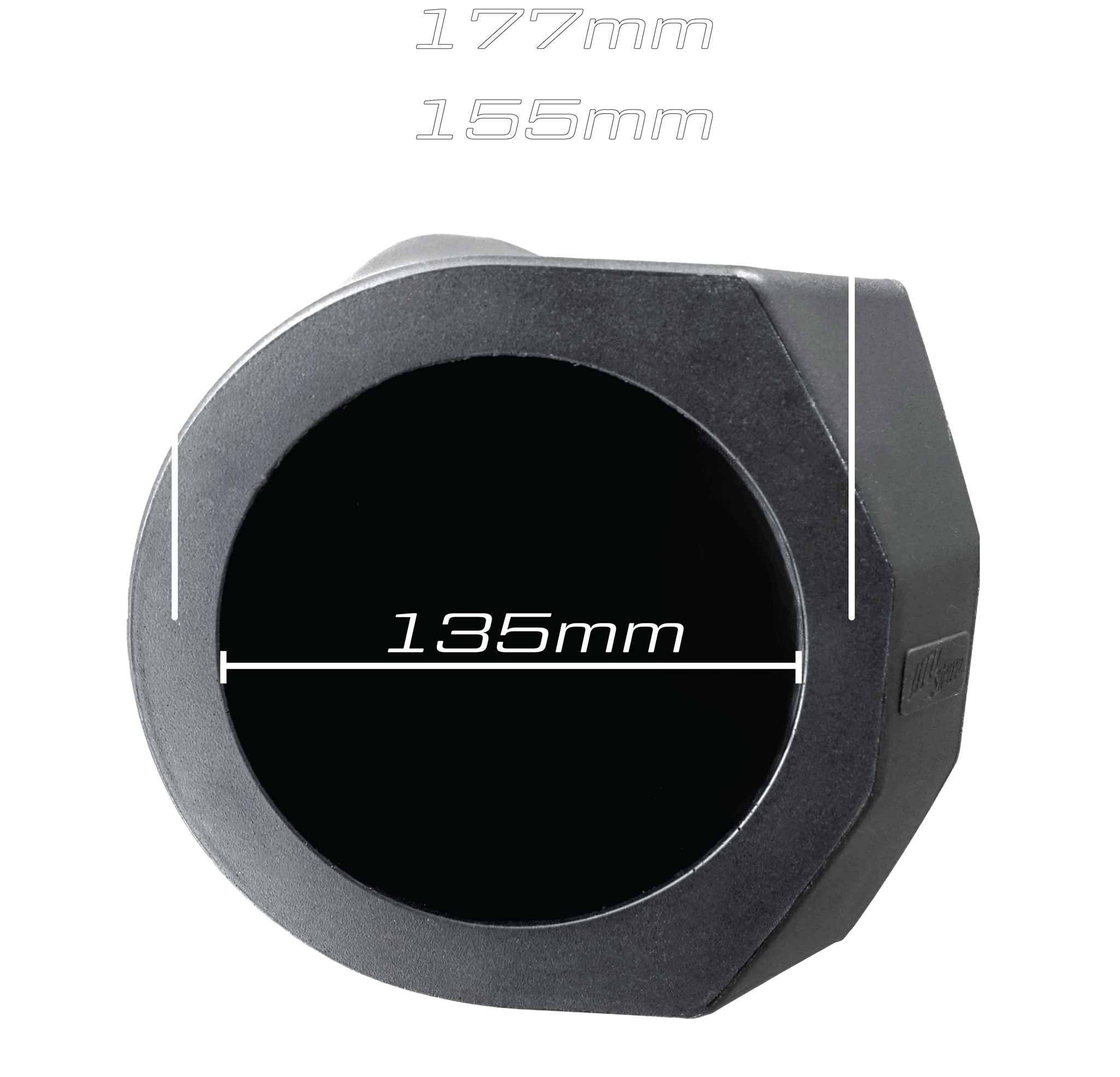 Photo of Can-Am® X3 6.5" Kick Panel Speaker Enclosures | UTVS-X3-KP65 by UTV Stereo - Premium Can-Am X3 Kick Panel Speaker Mounts for UTVs / Side by Sides