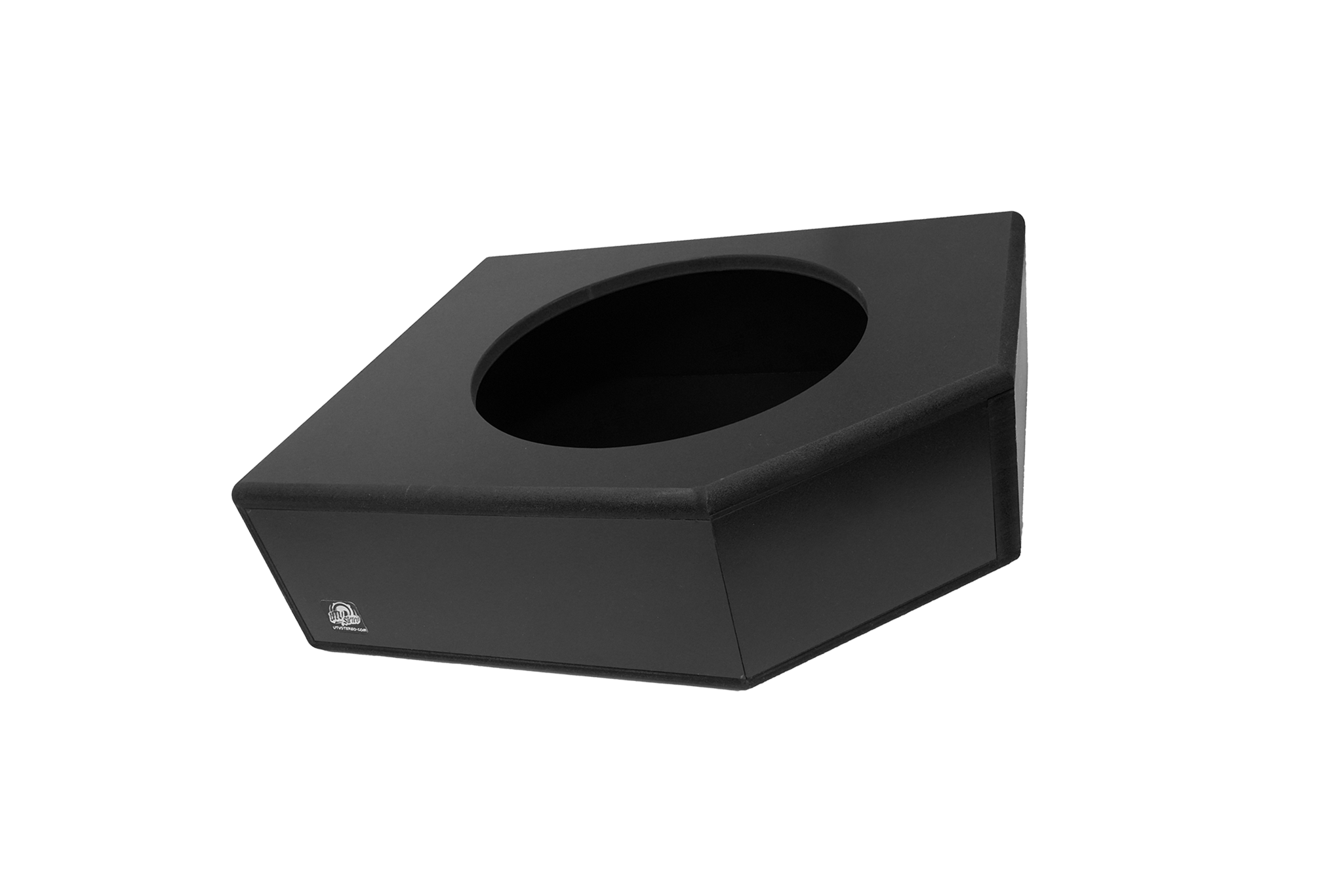 Photo of Can-Am® X3 Low Profile Front Driver Side 10” Sub Box Enclosure – Unloaded | UTVS-X3-ENC-LP-FDRIVER by UTV Stereo - Premium Can-Am X3 Subwoofer Enclosure for UTVs / Side by Sides