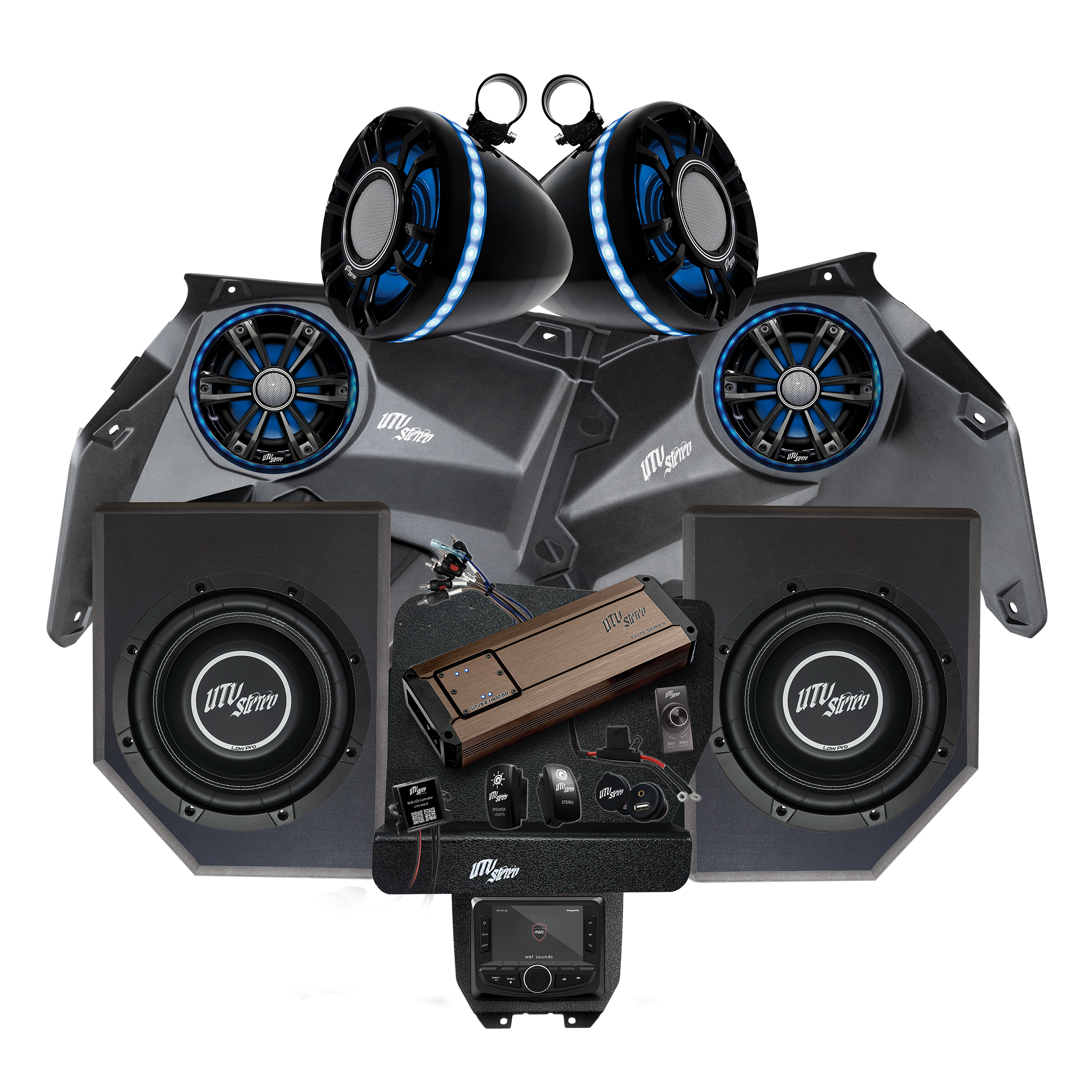 Photo of Can-Am® X3 Elite Series Stage 6 Stereo Kit | UTVS-X3-S6-E by UTV Stereo - Premium for UTVs / Side by Sides