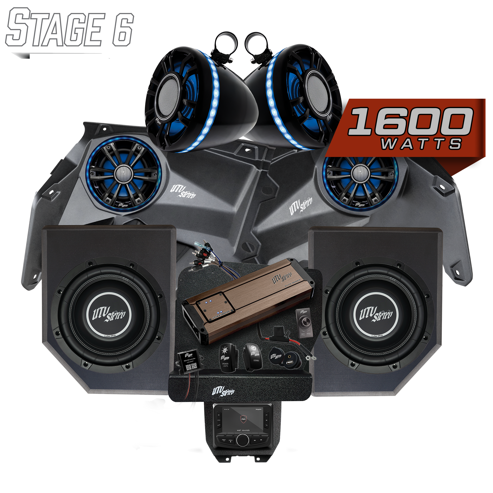 Photo of Can-Am® X3 Elite Series Stage 6 Stereo Kit | UTVS-X3-S6-E by UTV Stereo - Premium for UTVs / Side by Sides