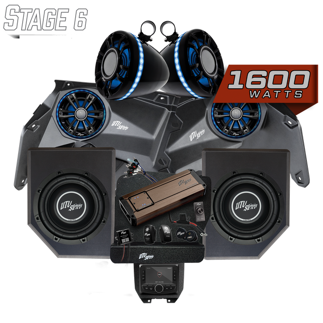 Photo of Can-Am® X3 Elite Series Stage 6 Stereo Kit | UTVS-X3-S6-E by UTV Stereo - Premium for UTVs / Side by Sides