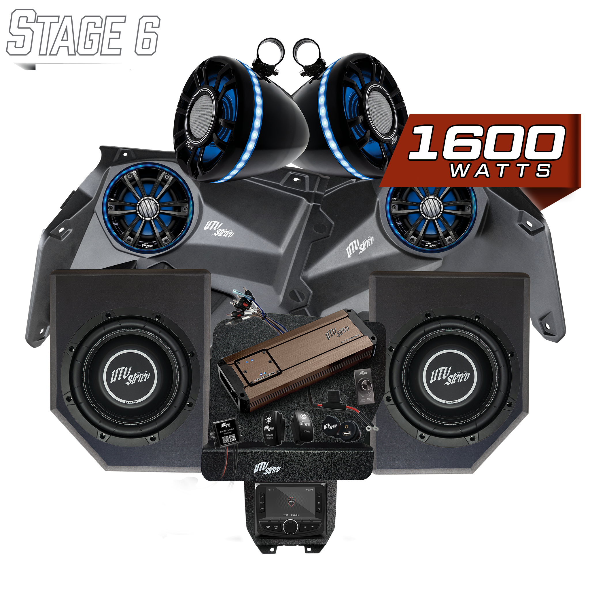 Photo of Can-Am® X3 Elite Series Stage 6 Stereo Kit | UTVS-X3-S6-E by UTV Stereo - Premium for UTVs / Side by Sides