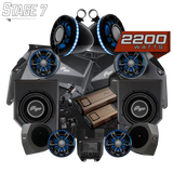 UTV Stereo Can-Am X3 Elite Stage 7 stereo kit components